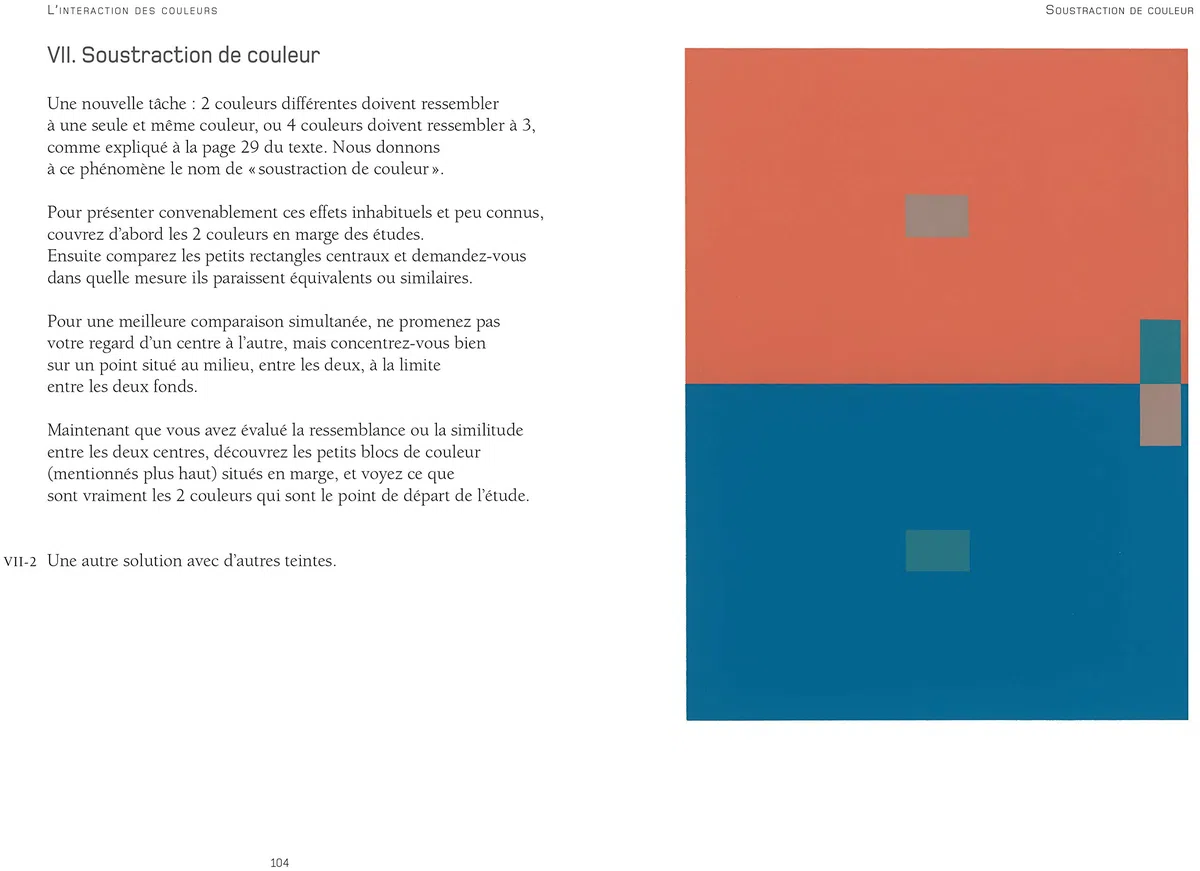 L'interaction des couleurs