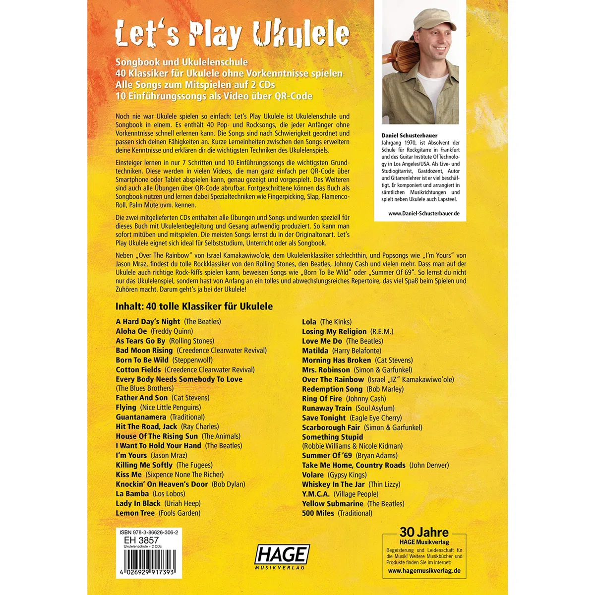 Livret « Let's play Ukulele » - Editions Hage
