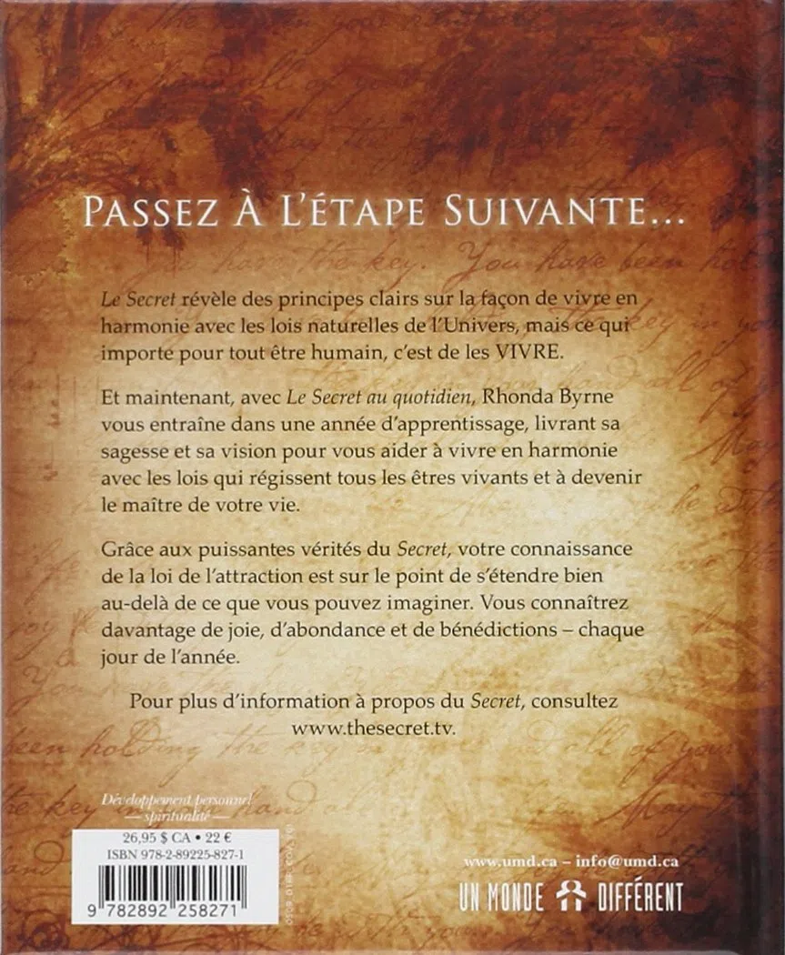 Le Secret au quotidien