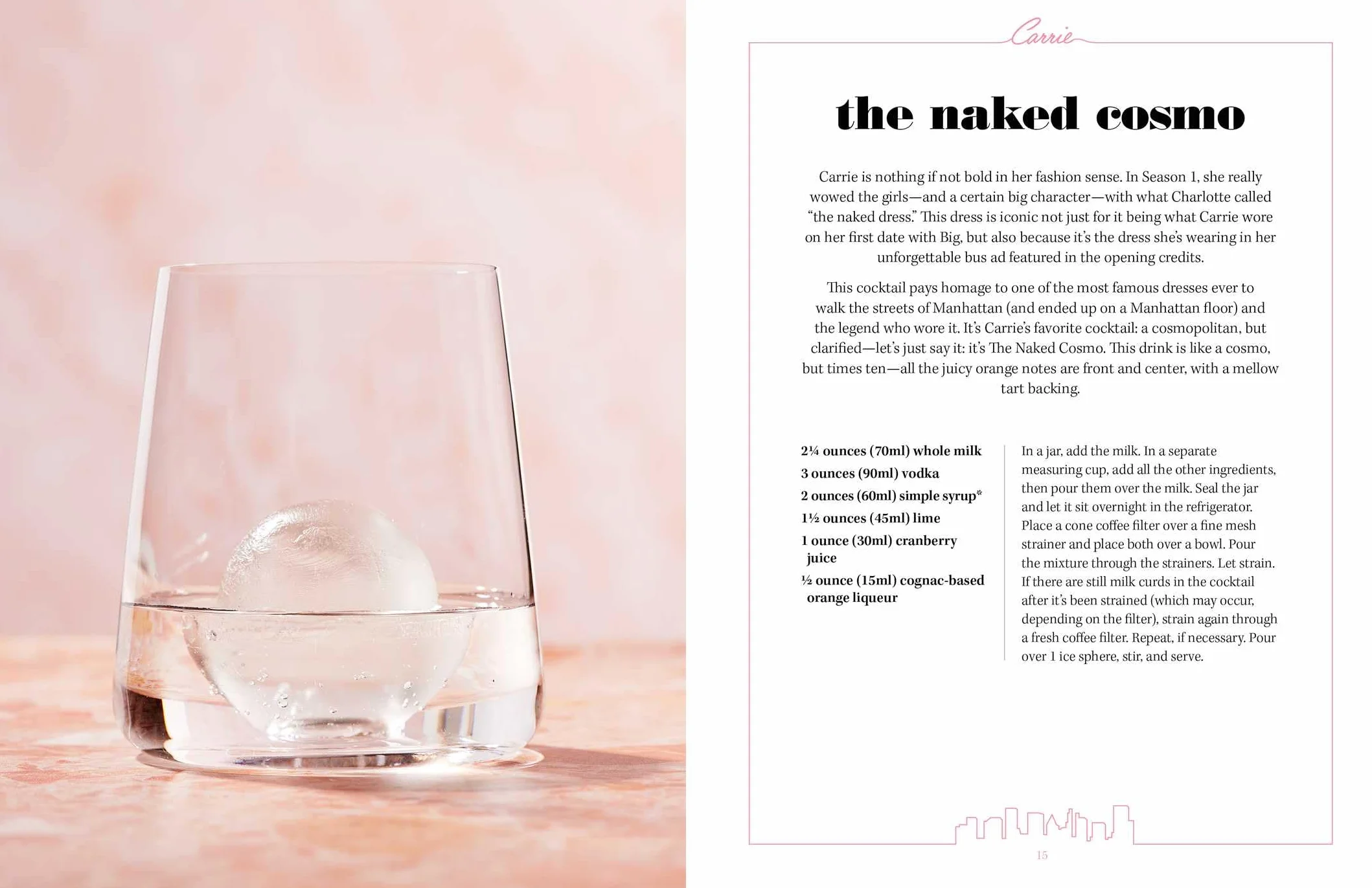 Sex and the City Cocktails
