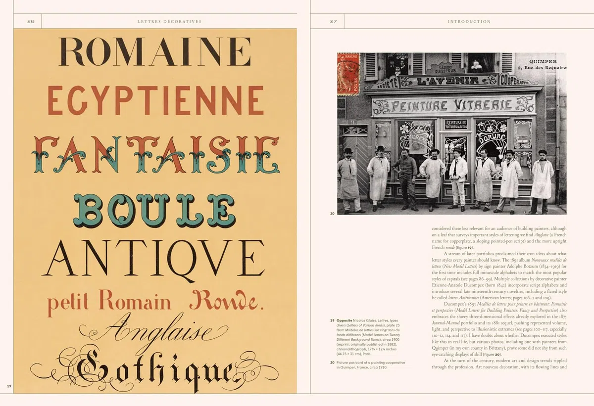 Lettres Décoratives: A Century of French Sign Painters’ Alphabets
