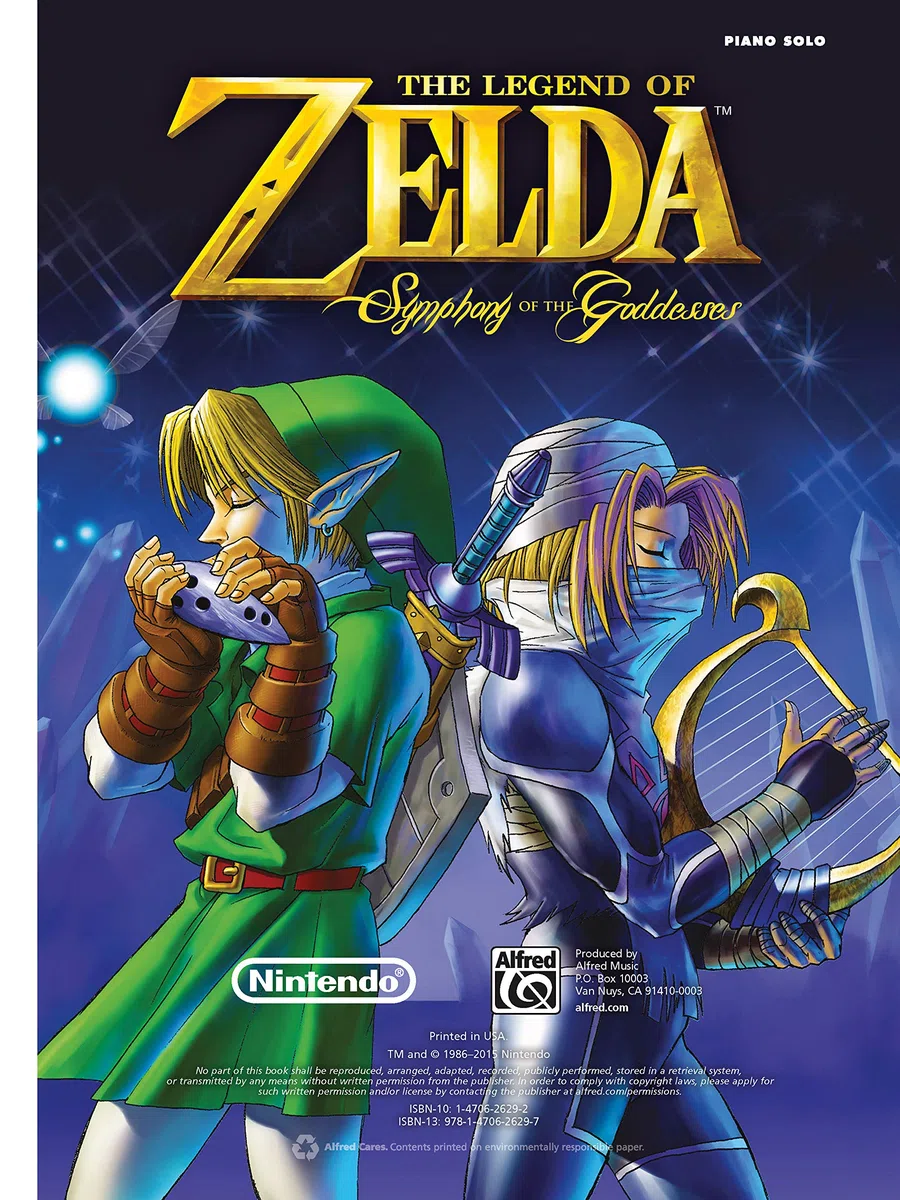 The Legend of Zelda Symphony of the Goddesses: Piano Solo.