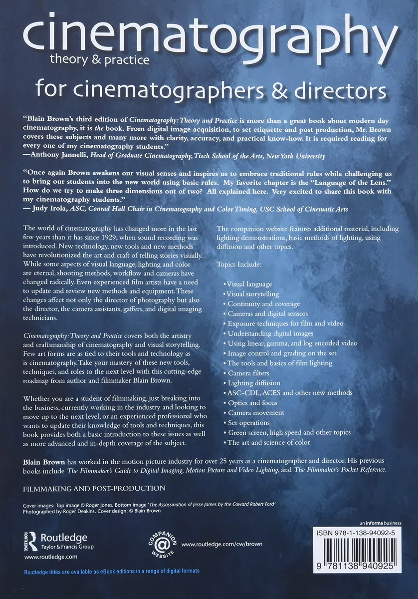 Cinematography: Theory and Practice: Image Making for Cinematographers and Directors
