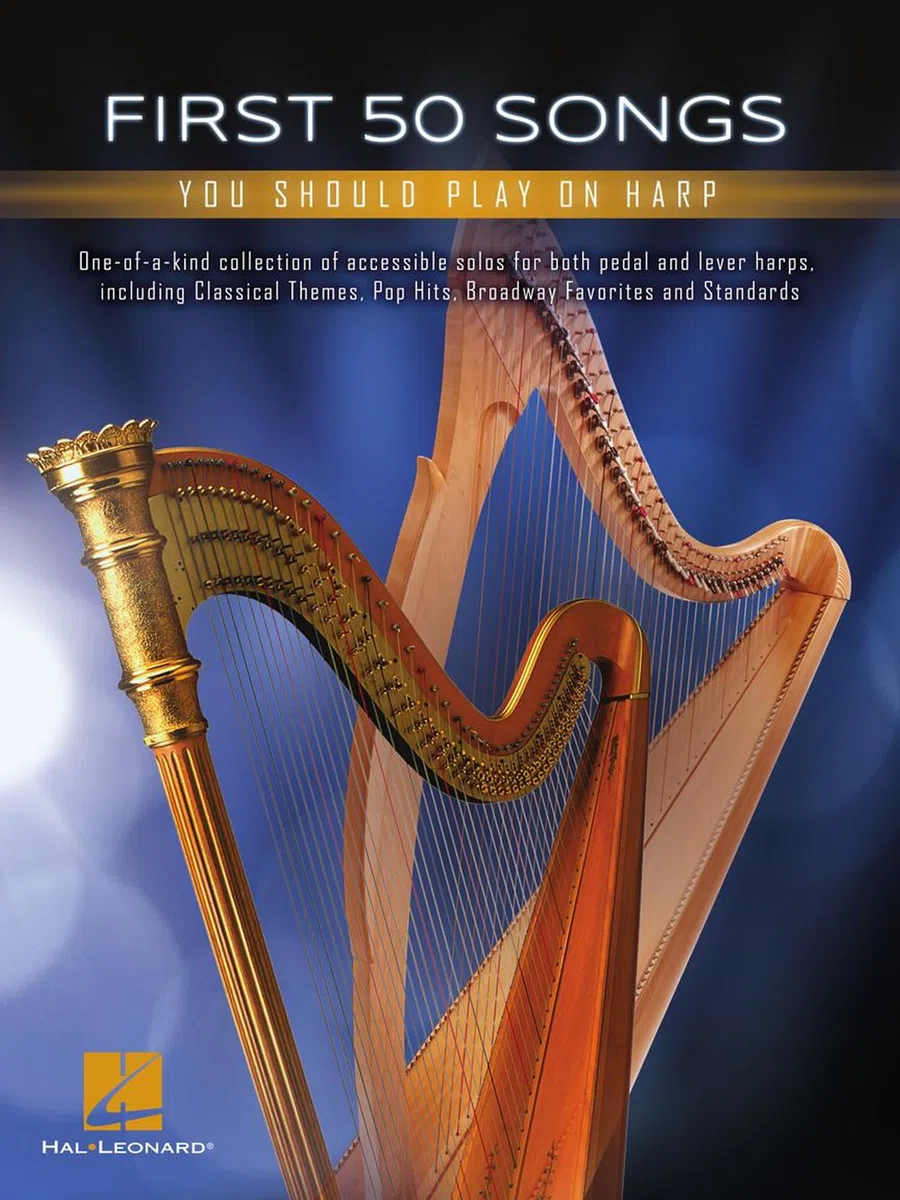 First 50 Songs You Should Play on Harp | Solo pour Harpe Recueil de partitions avec 50 morceaux célèbres pour harpe solo | Songbook pour harpistes débutants | Classique films pop et standards