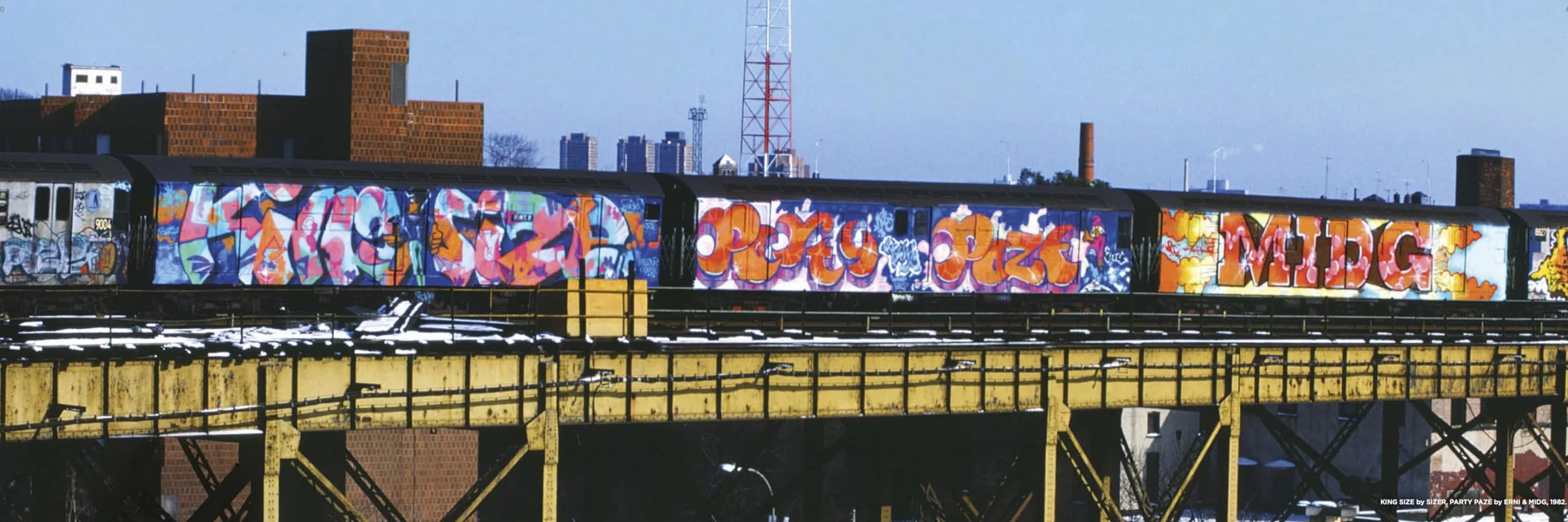 Martha Cooper Spray Nation: 1980s NYC Graffiti Photos
