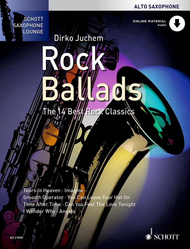 Rock Ballads: The 14 Best Rock Classics. alto saxophone.