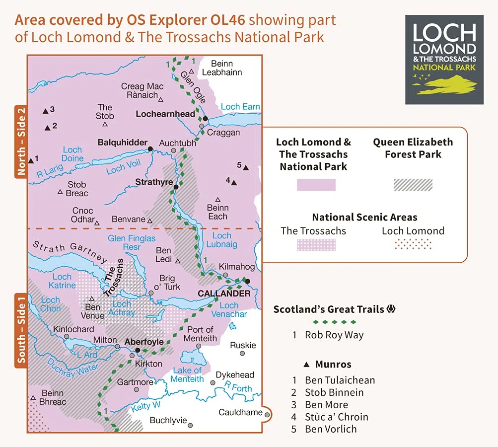 The Trossachs, Callander, Aberfoyle & Lochearnhead, Balquhidder & Strathyre