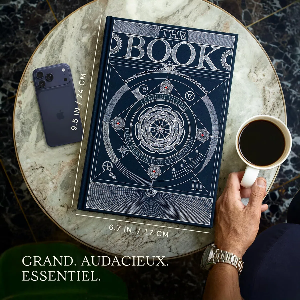 The Book. Le Guide Ultime pour Rebâtir une Civilisation | Livres Scientifiques Inspirants pour Adultes - Encyclopédie de la Connaissance aux Illustrations Détaillées