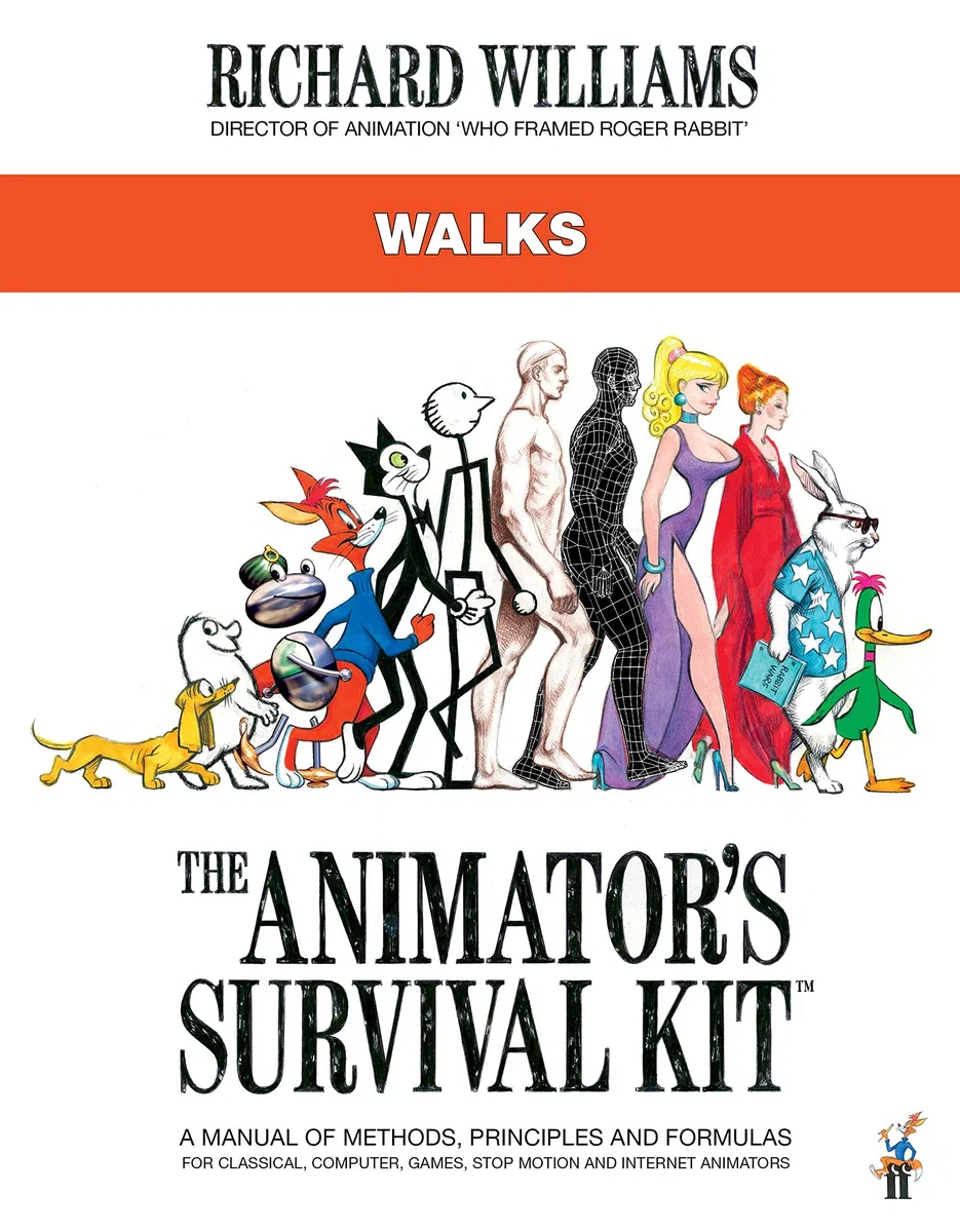 The Animator's Survival Kit Collection 4 Books Set By Richard Williams (Walks, Flexibility and Weight, Dialogue Directing Acting and Animal Action & Runs Jumps and Skips)