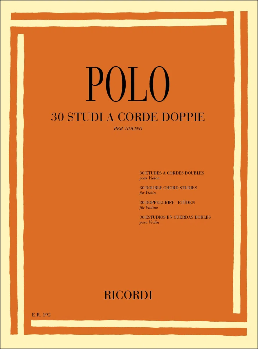 Etudes double corde (30) - Violon