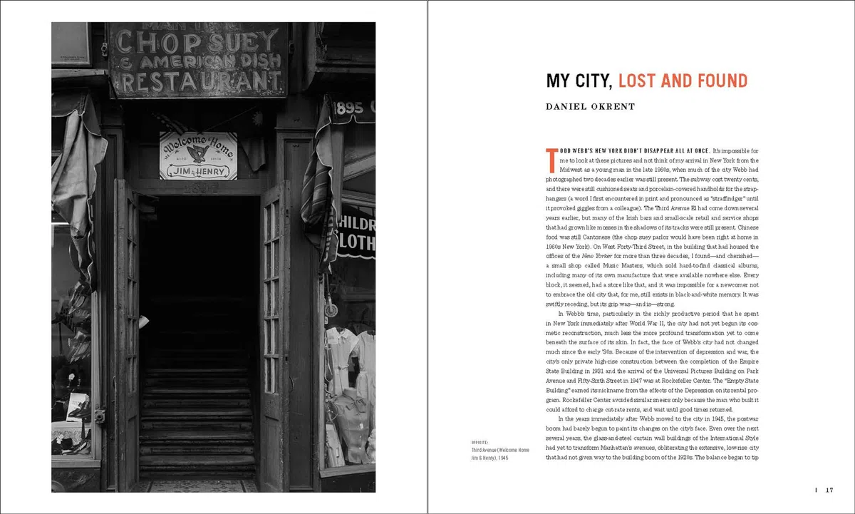 I See a City Todd Webb's New York /anglais