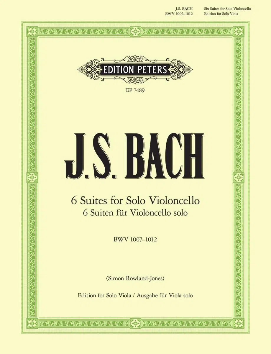 Six Cello Suites Bwv 1007-1012