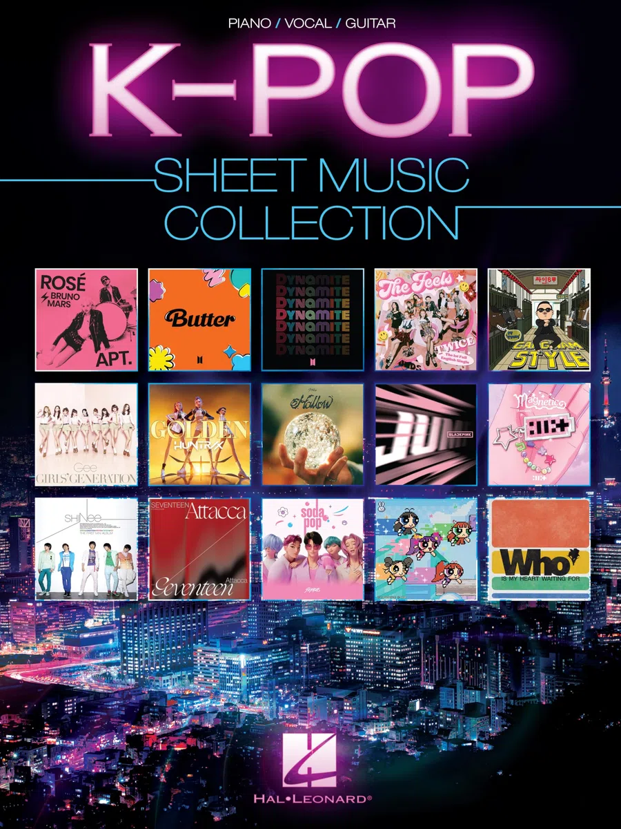 K-Pop Sheet Music Collection. Piano, Voix & Guitare.