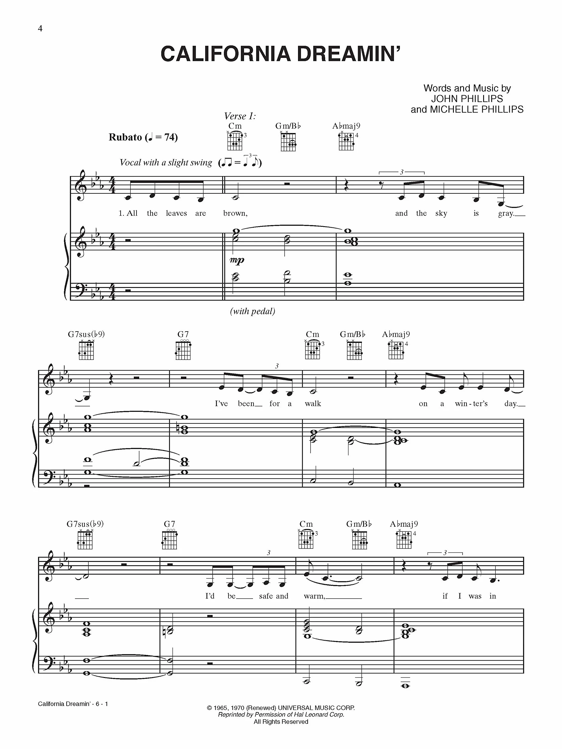 Diana Krall Wallflower: Piano /Vocal / Guitar-