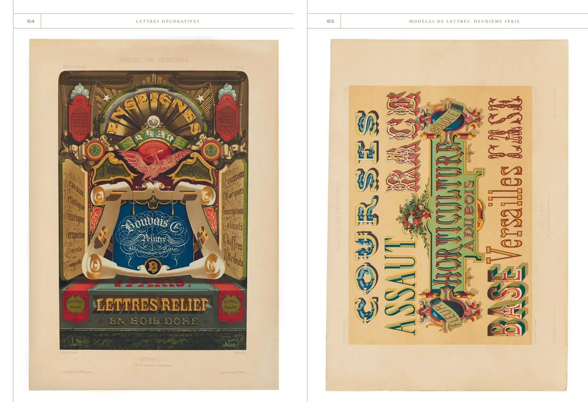 Lettres Décoratives: A Century of French Sign Painters’ Alphabets