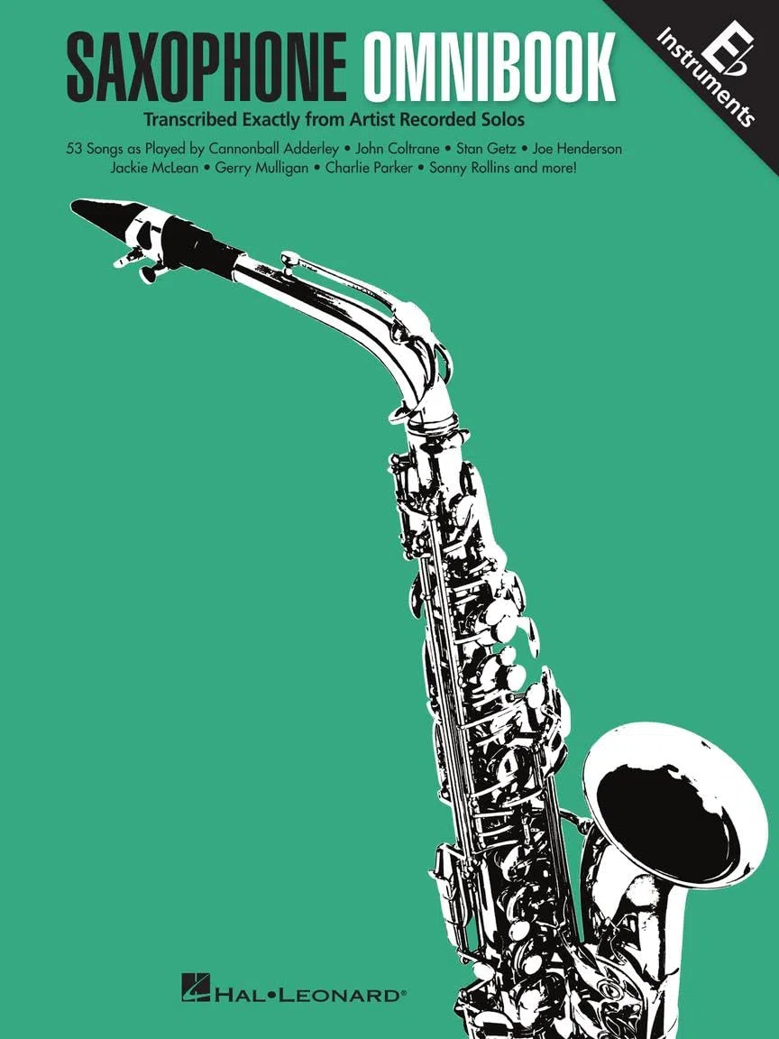 Saxophone Omnibook for E-Flat Instruments: Transcribed Exactly from Artist Recorded Solos