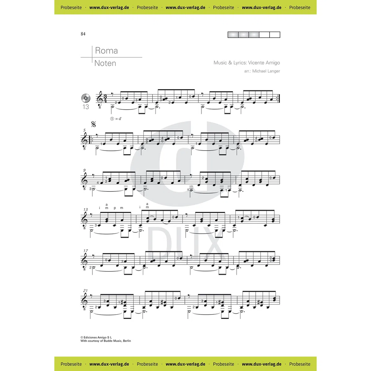 Acoustic Jazz Guitar Solos: 20 Jazz Classics in Noten und TAB / medium-advanced