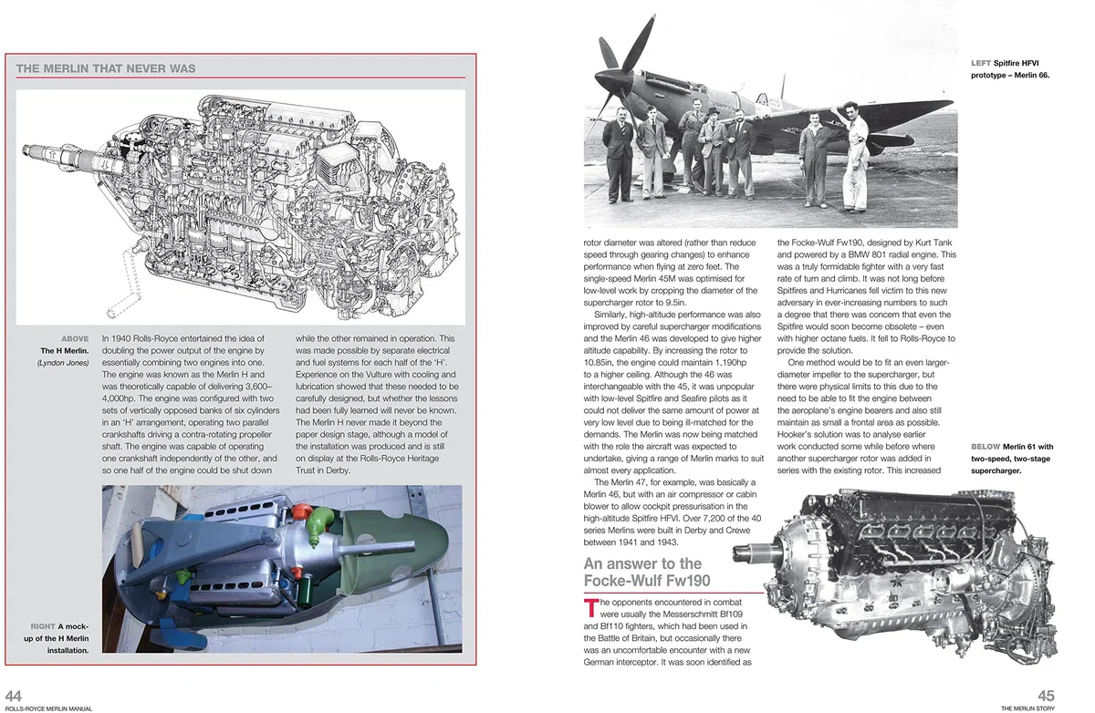 Rolls-royce Merlin Manual - 1933-50 All Engine Models: Owners Workshop Manual: an Insight into the Design, Construction, Operation and Maintenance of the Legendary Second World War Aero Engine