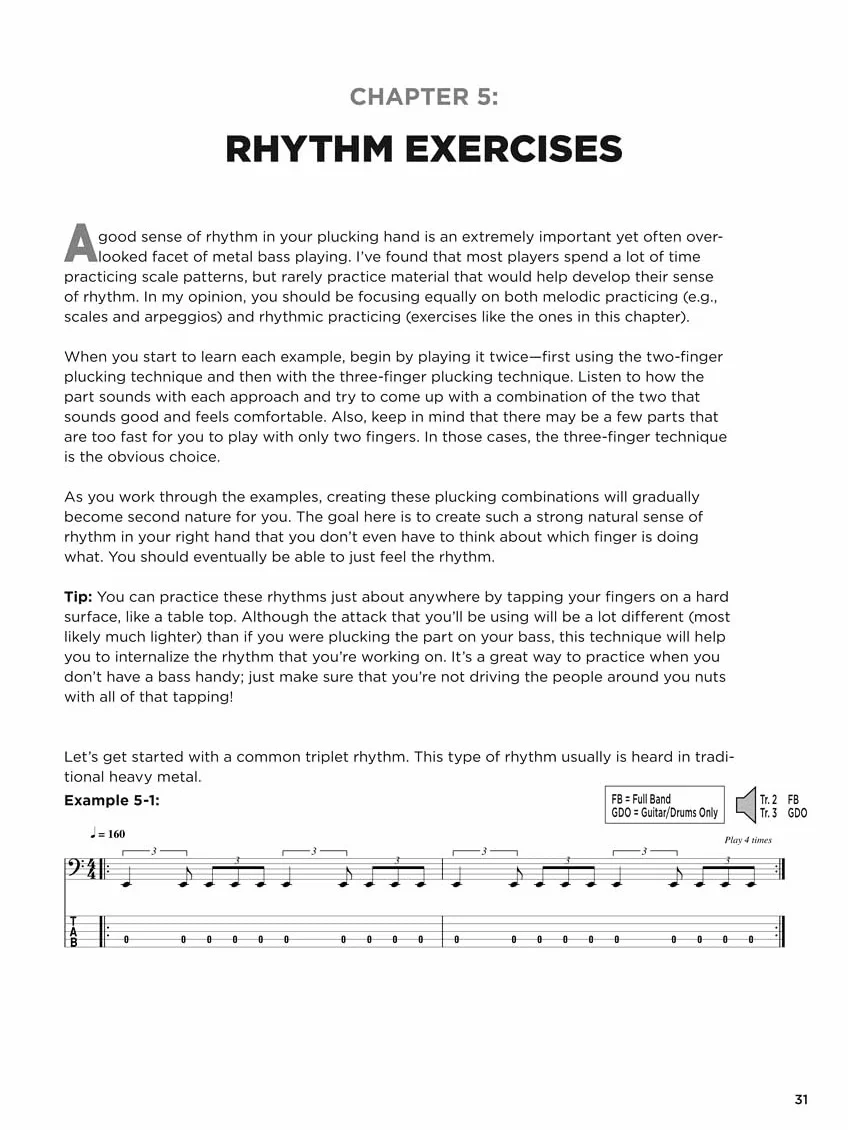 Extreme Metal Bass: Essential Techniques, Concepts, and Applications for Metal Bassists.