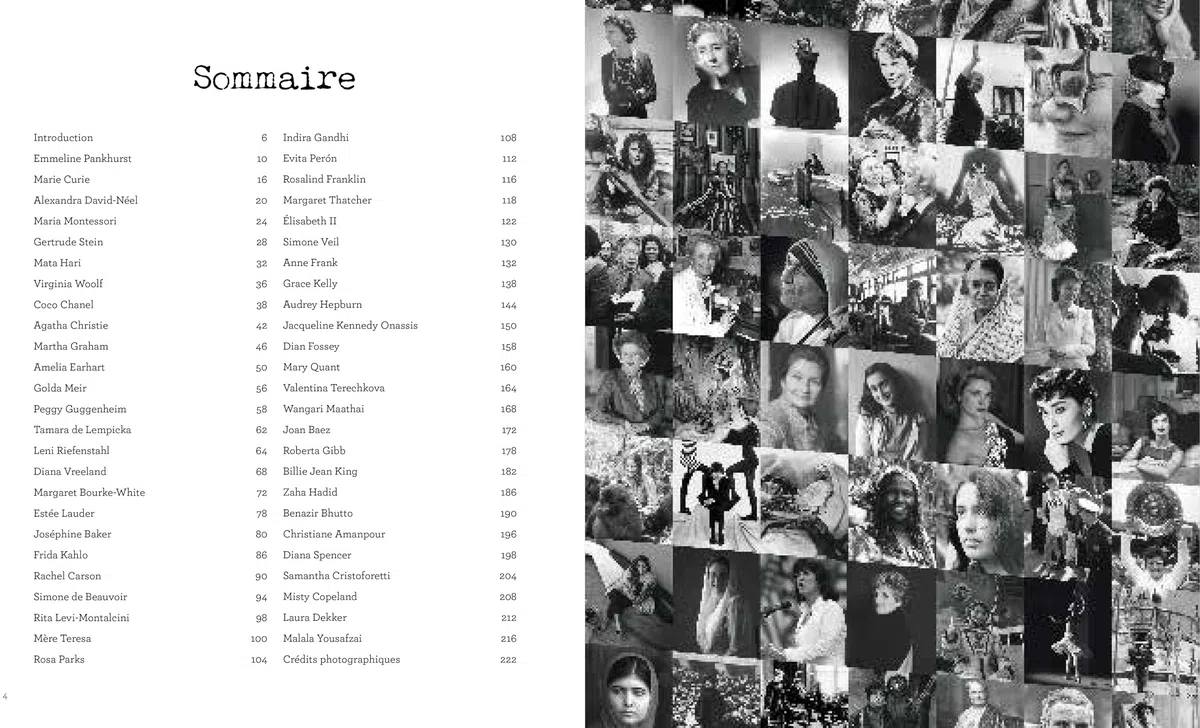 Femmes d'exception: 50 portraits du XXème siècle à nos jours