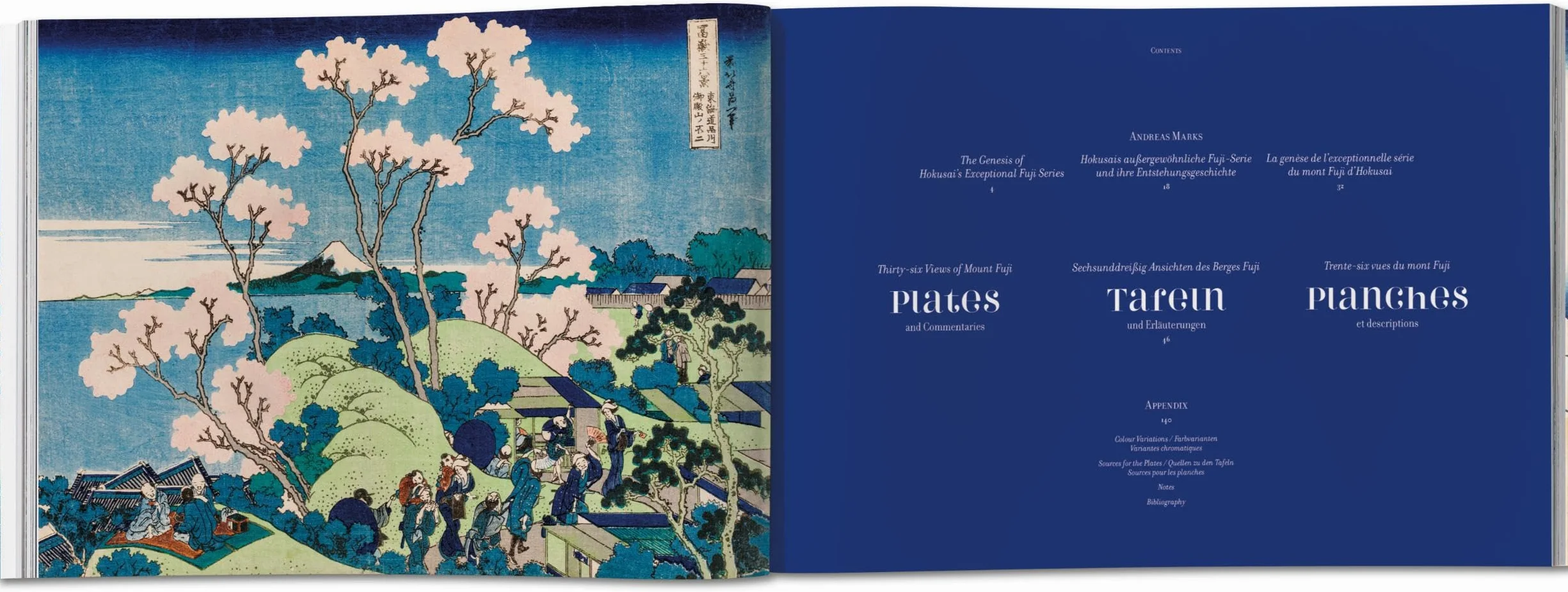 Hokusai. Thirty-six Views of Mount Fuji