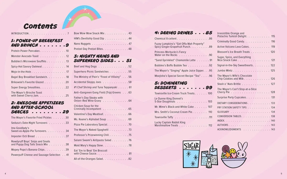 The Powerpuff Girls: The Official Cookbook