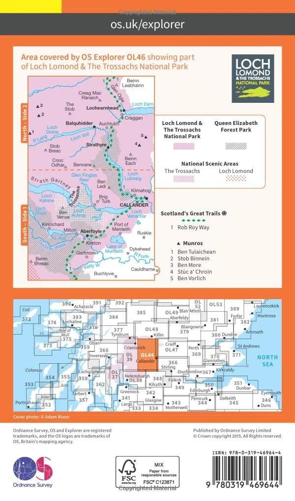The Trossachs, Callander, Aberfoyle & Lochearnhead, Balquhidder & Strathyre