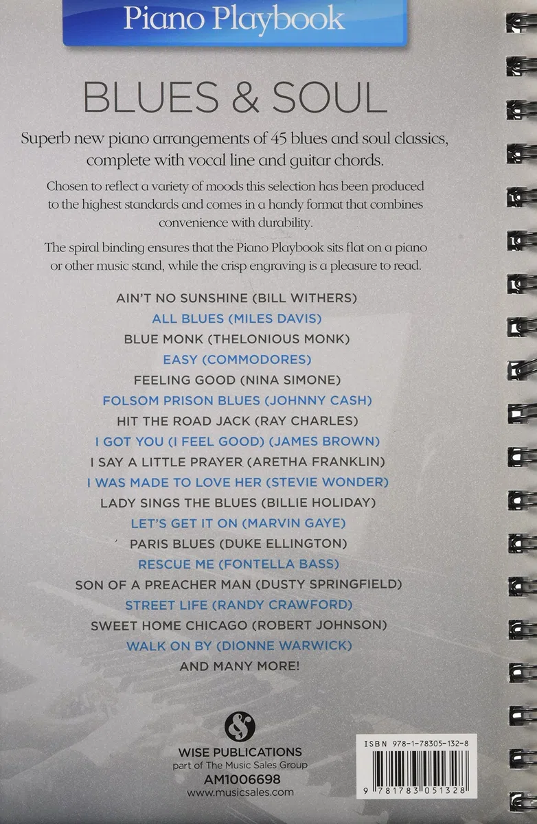 Piano Playbook Blues & Soul.