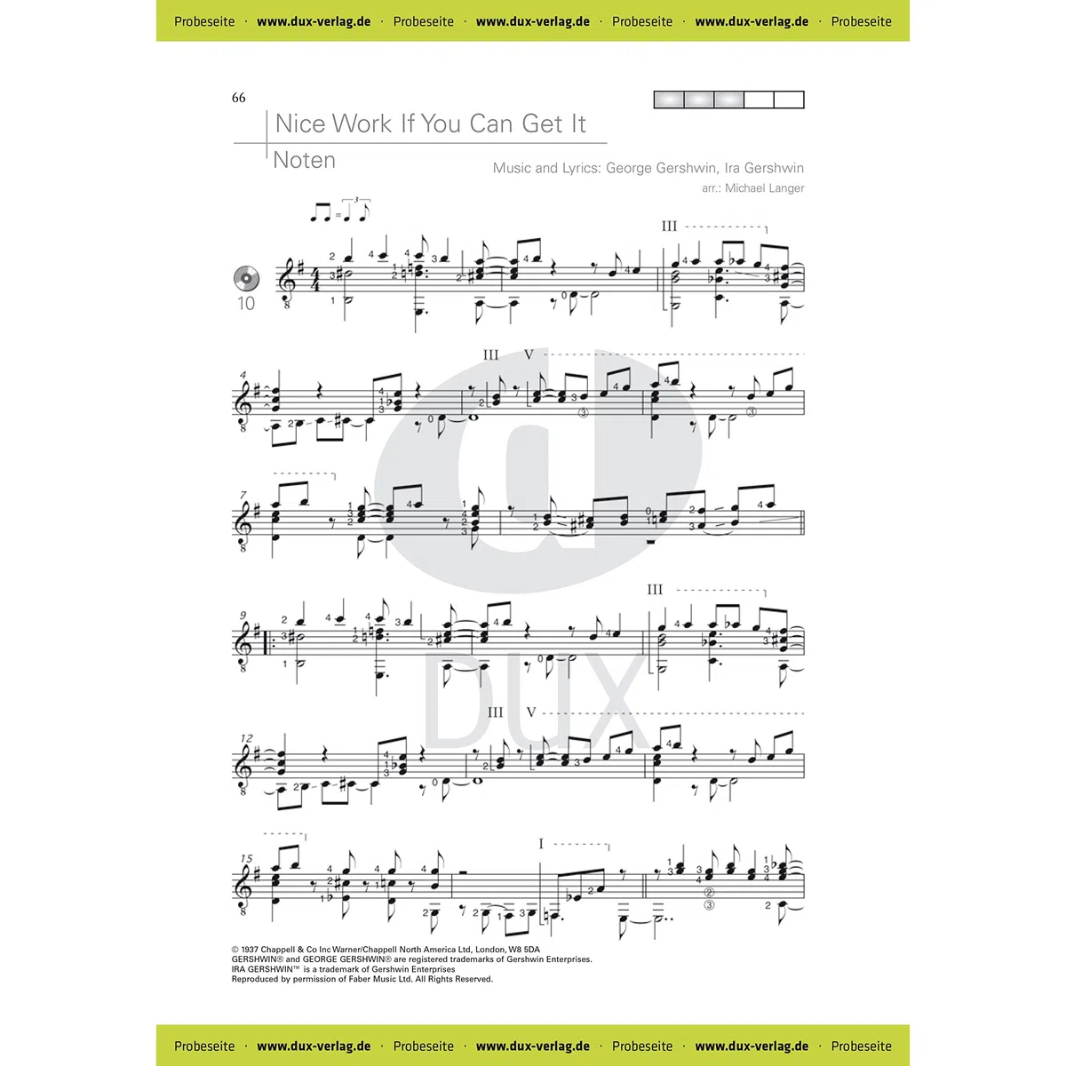 Acoustic Jazz Guitar Solos: 20 Jazz Classics in Noten und TAB / medium-advanced