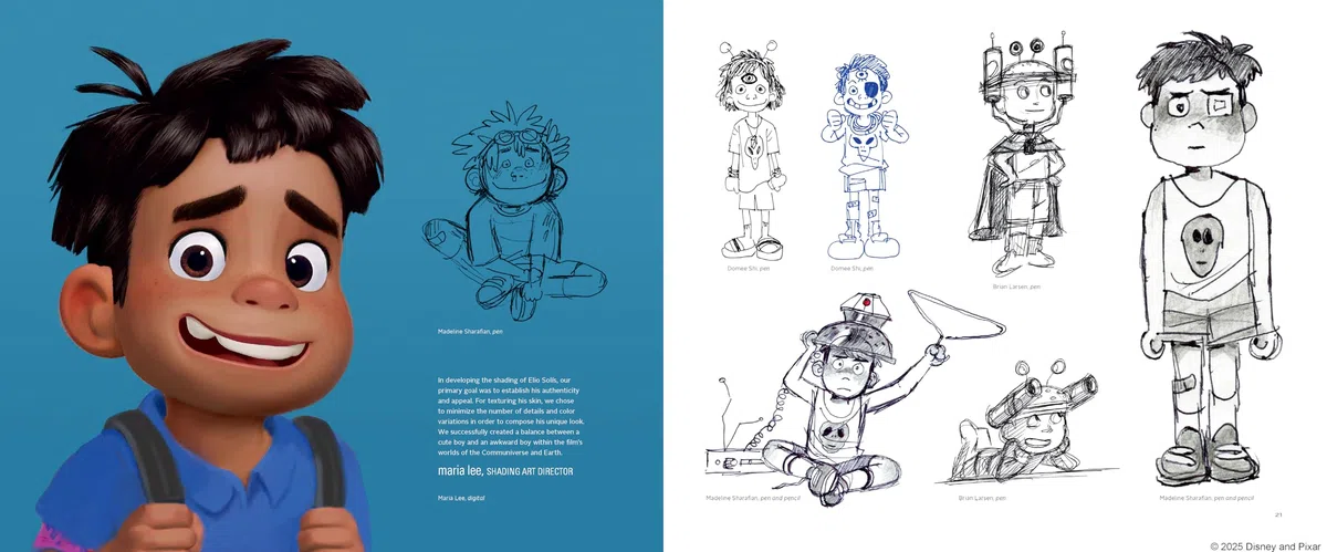 Disney/Pixar The Art of Elio