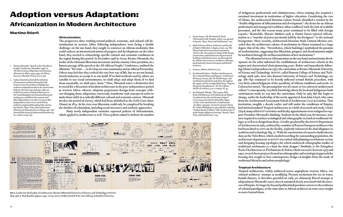 Architects of Liberation Modernism in Western Africa /anglais