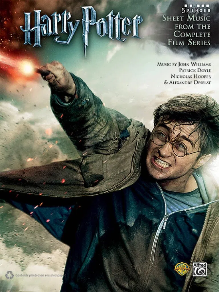 Harry potter music from the complete film series five finger piano bk