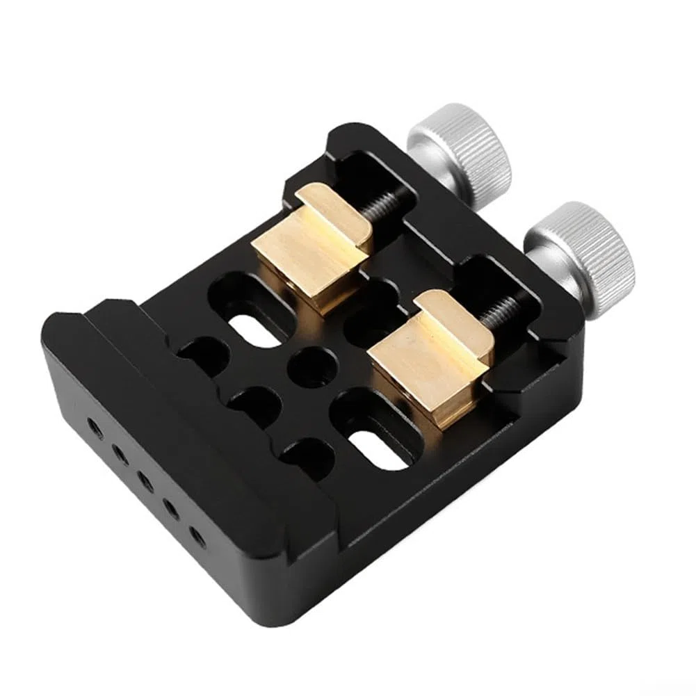 Spelonify Base de montage équatoriale pour télescope astronomique avec alliage d'aluminium durable et système de fixation à double boulon renforcé (argenté)