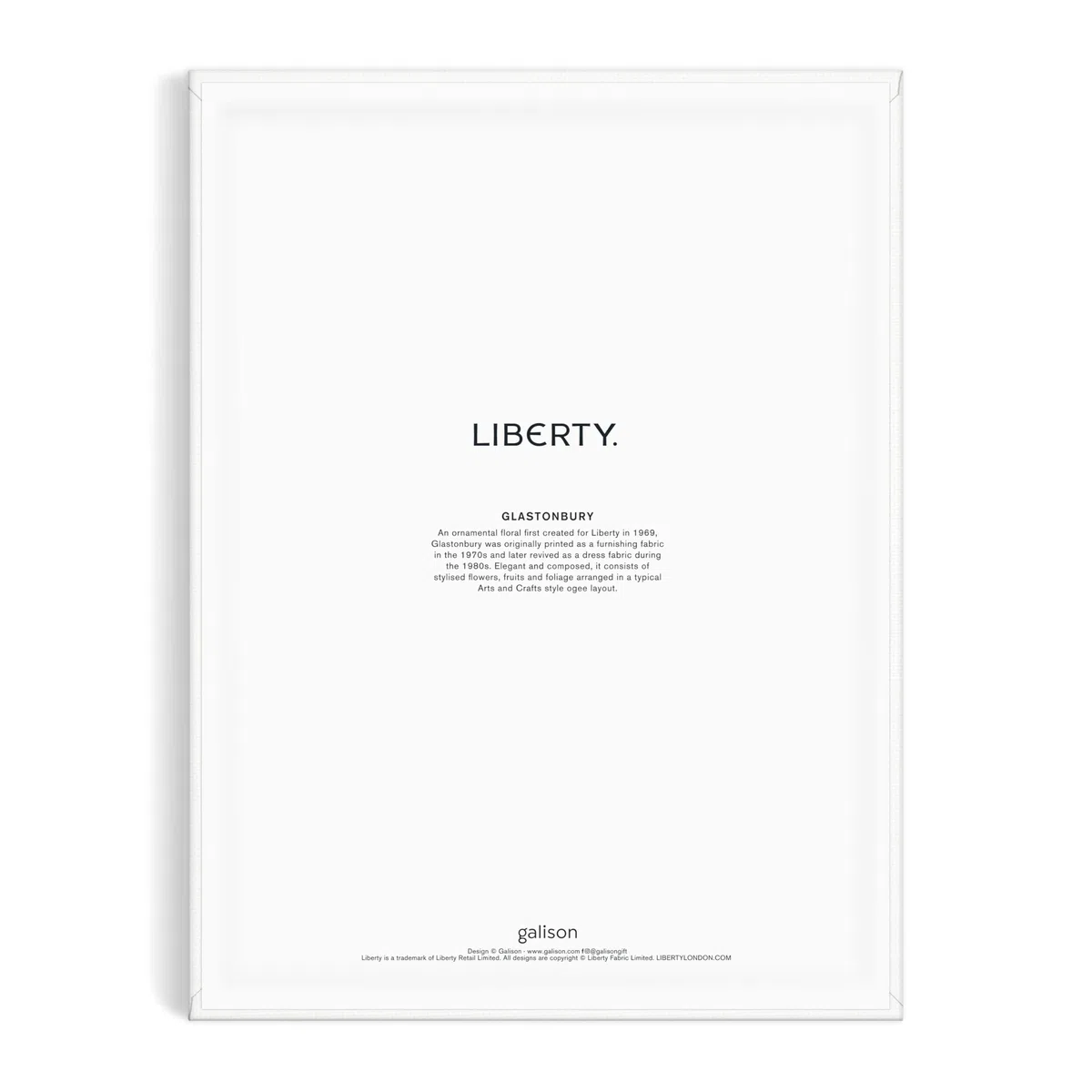 Liberty Paint by Number Kit Glastonbury
