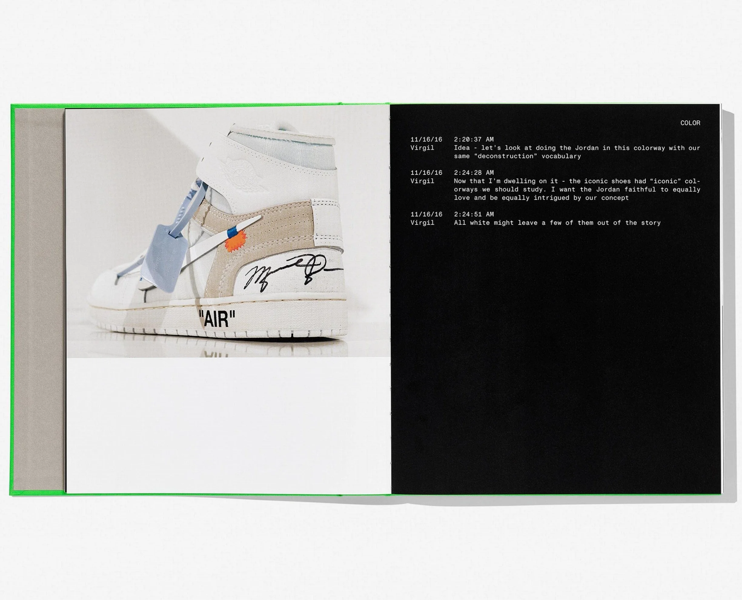 Virgil Abloh Nike ICONS