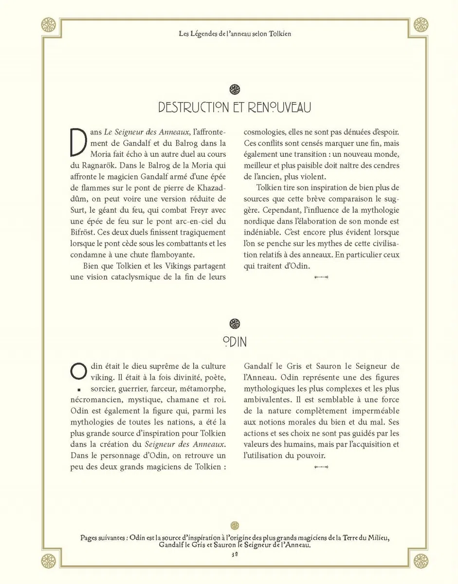 Les légendes de l'Anneau selon Tolkien - Collector