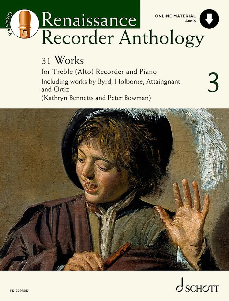 Bowman/Bennetts: Renaissance Recorder Anthology: Boo + Online Media (3)
