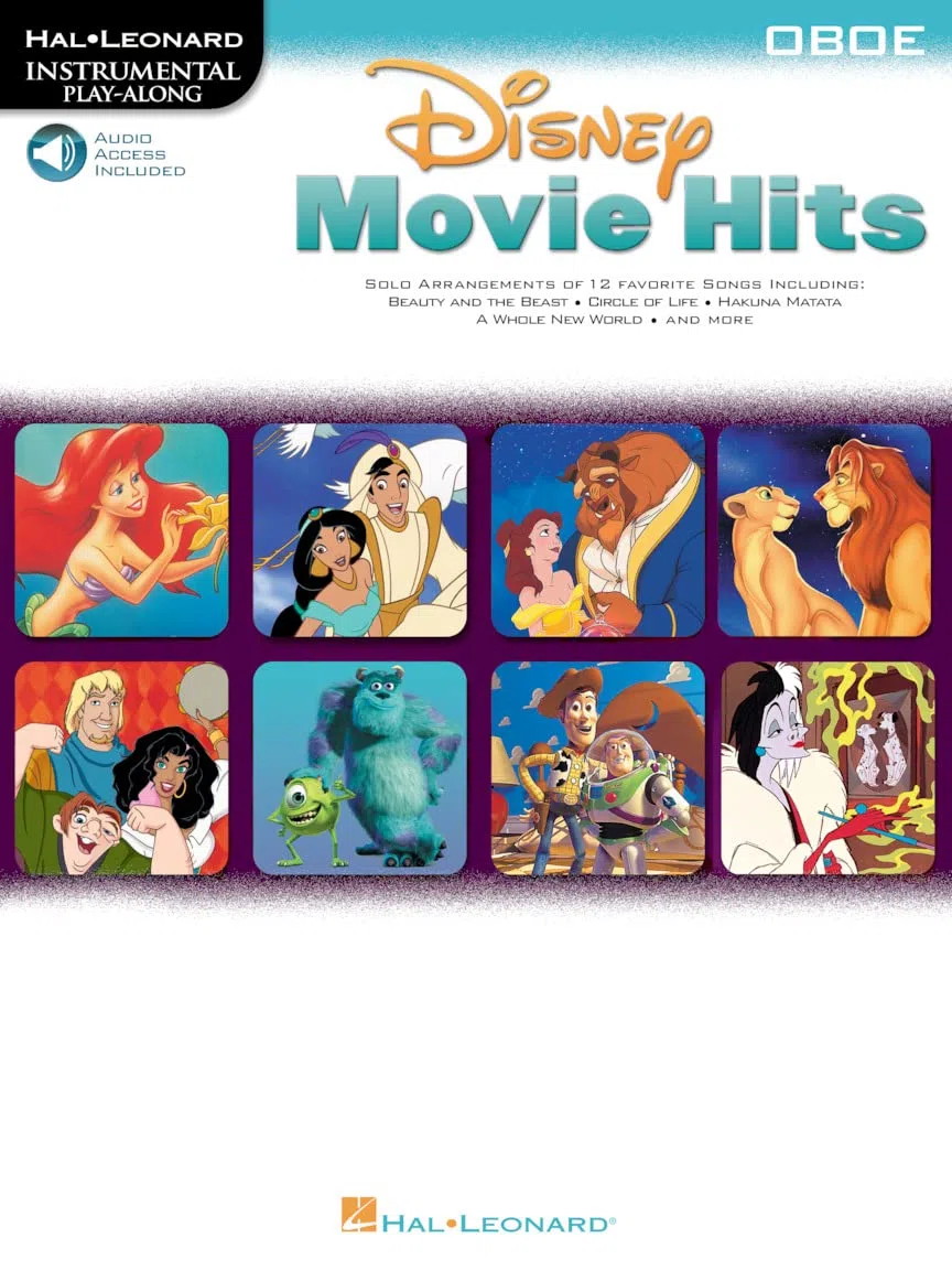 Disney Movie Hits (Oboe) Book/Cd