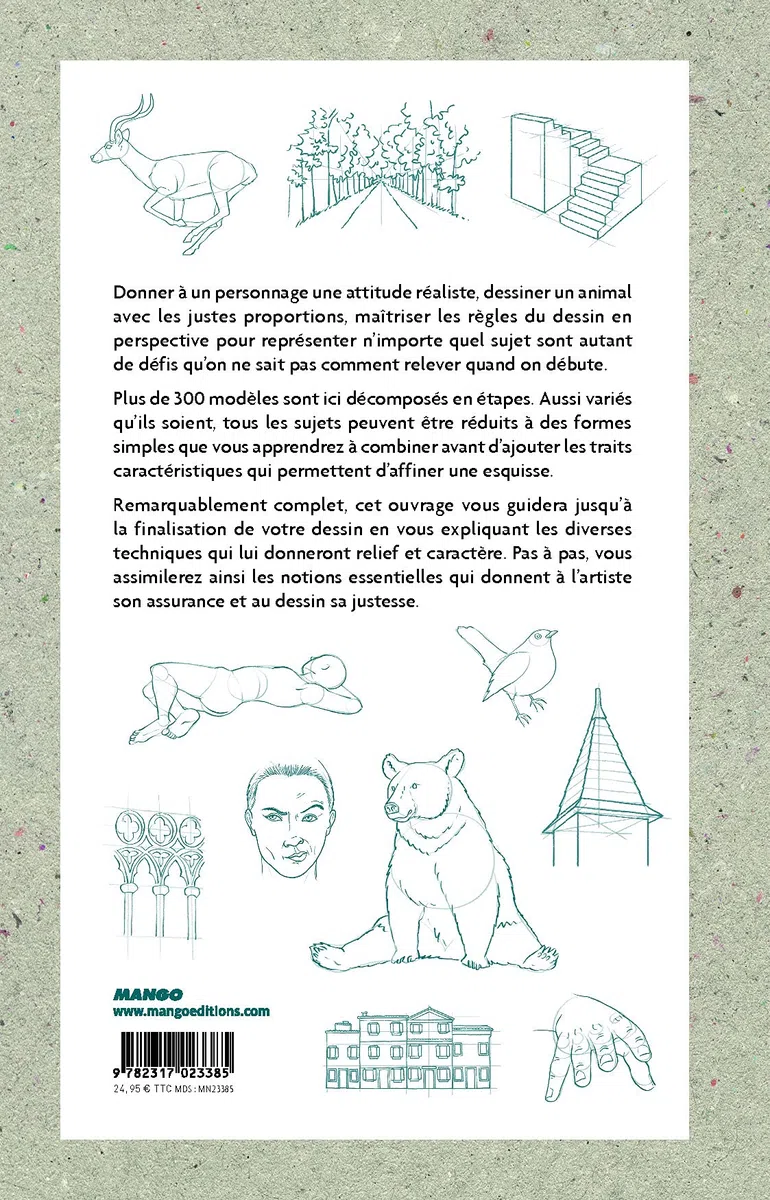 Cours complet de dessin en 300 modèles