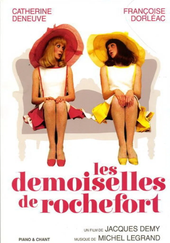 Michel Legrand | Les Demoiselles de Rochefort. Piano, Voix & Guitare. Recueil complet de 14 chansons originales emblématiques du film musical et de la célèbre comédie française