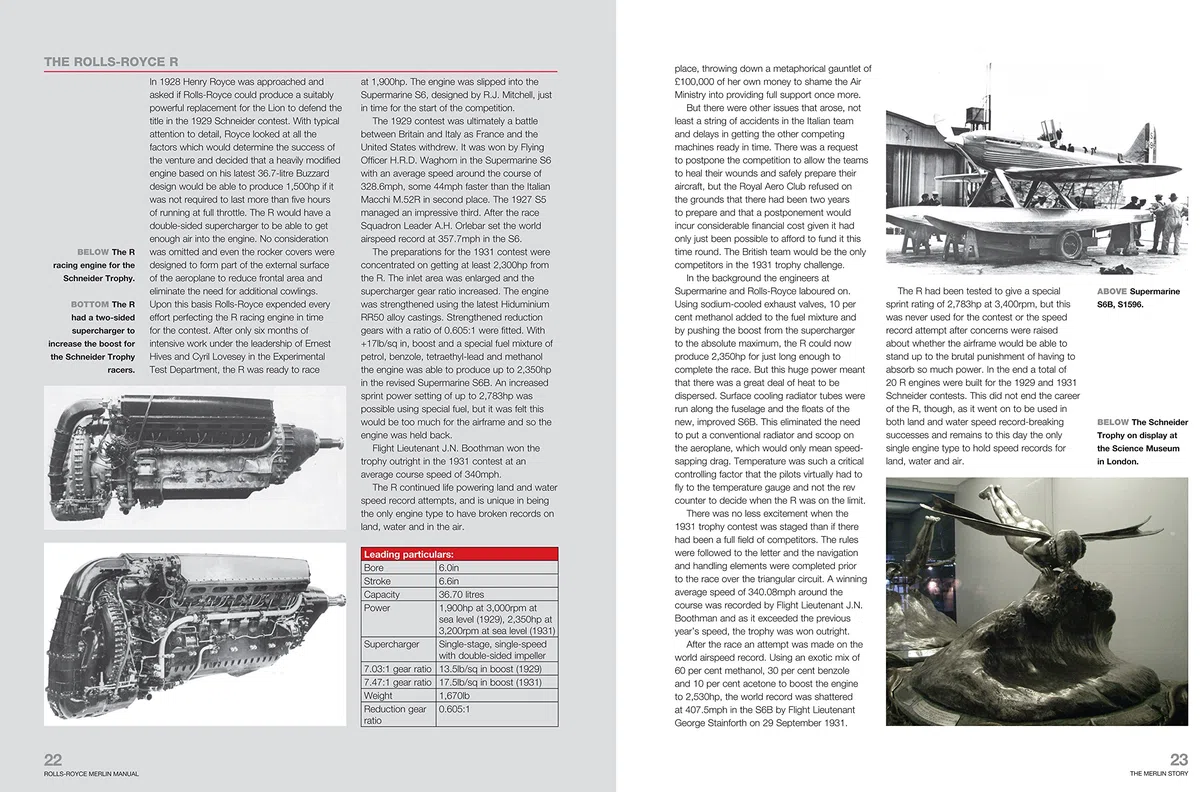 Rolls-royce Merlin Manual - 1933-50 All Engine Models: Owners Workshop Manual: an Insight into the Design, Construction, Operation and Maintenance of the Legendary Second World War Aero Engine