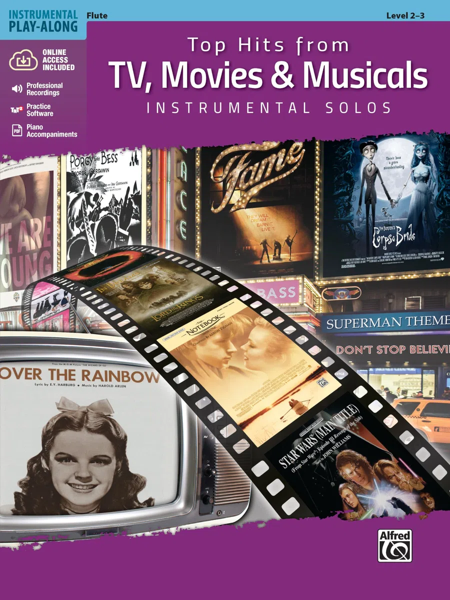 Top Hits from TV, Movies & Musicals Instrumental Solos: Flute