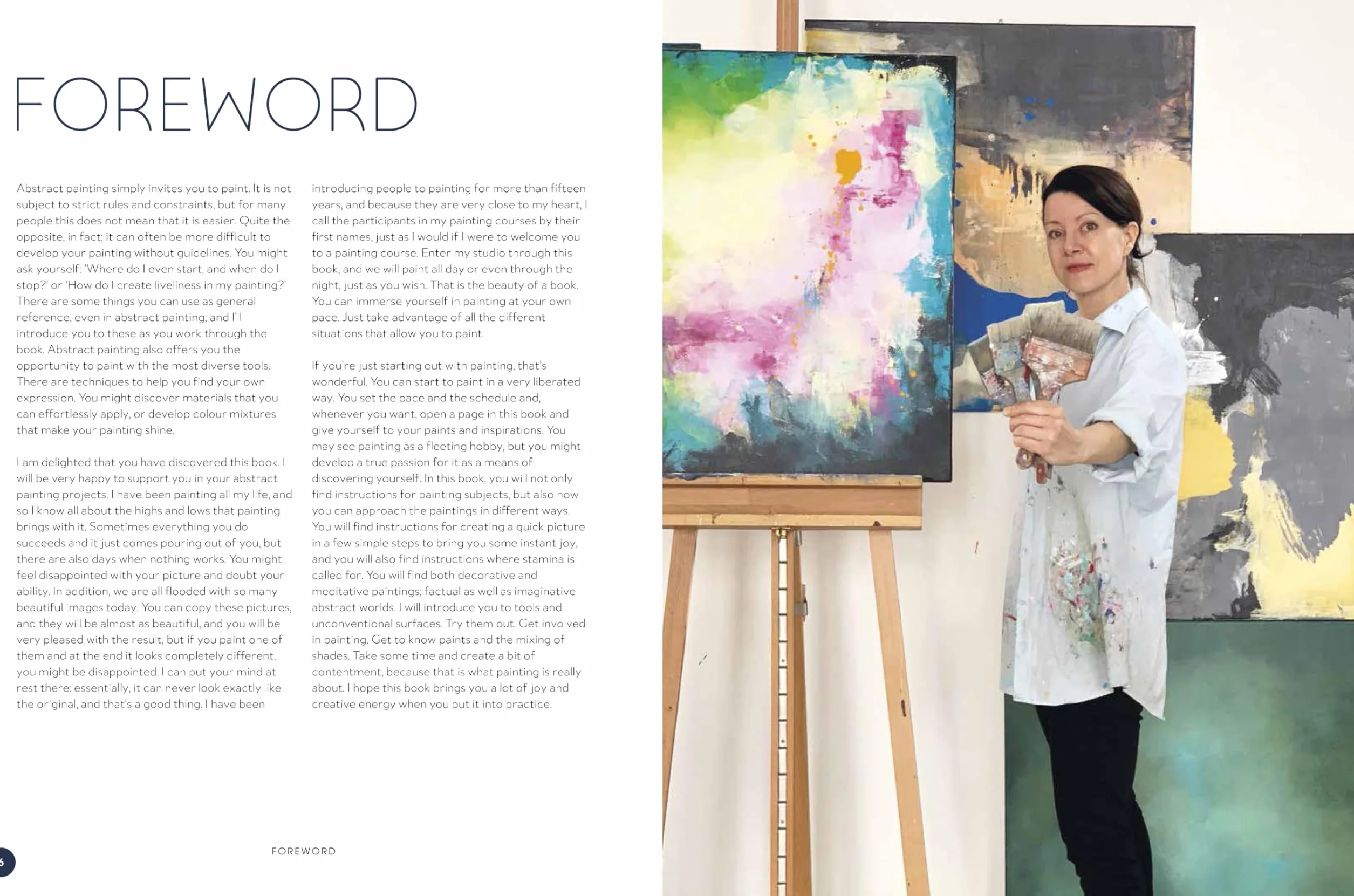 Abstract Painting: 20 Projects and Creative Techniques in Acrylic and Mixed Media