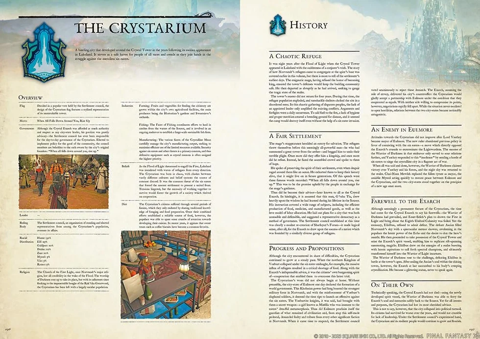 Encyclopaedia Eorzea The World of Final Fantasy XIV Volume III
