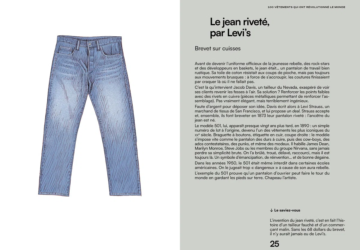 100 vêtements 100 histoires: Les modes passent, les innovations restent
