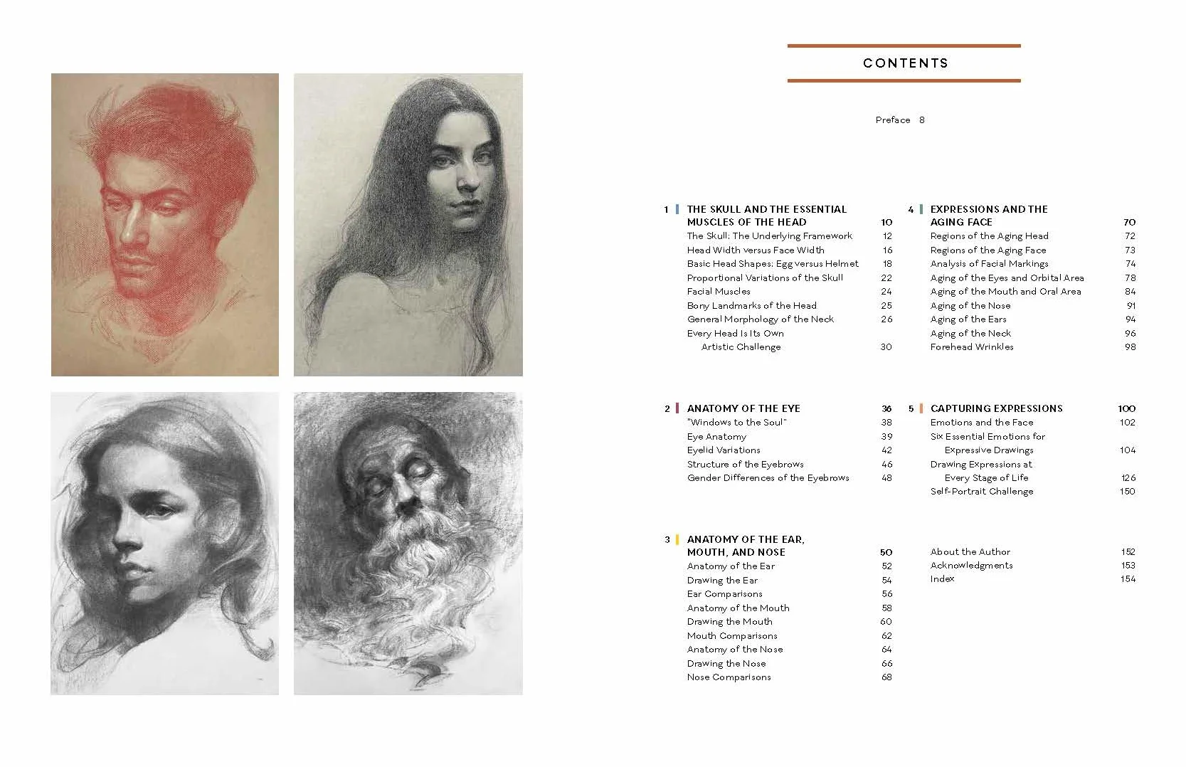 Facial Expressions for Artists: Techniques for Capturing Emotion and Mood in Portrait and Character Drawings