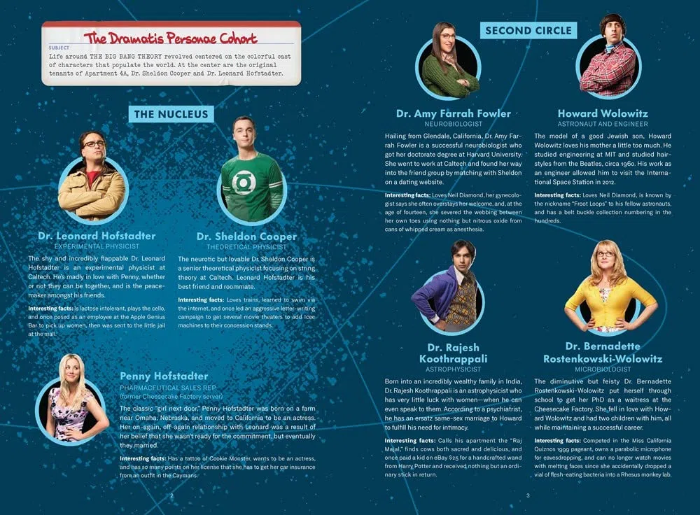 The Big Bang Theory Book of Lists: The Official Guide to Characters, Quotes, Timelines, and Memorable Moments