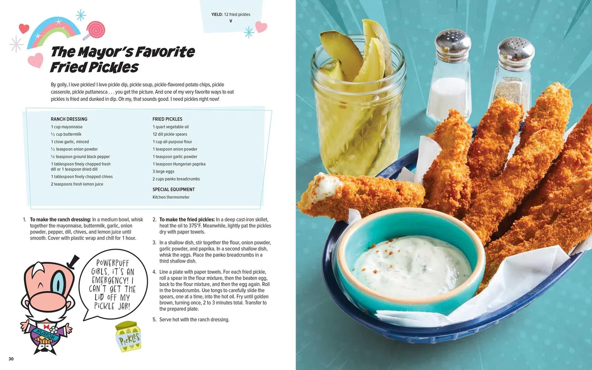 The Powerpuff Girls: The Official Cookbook