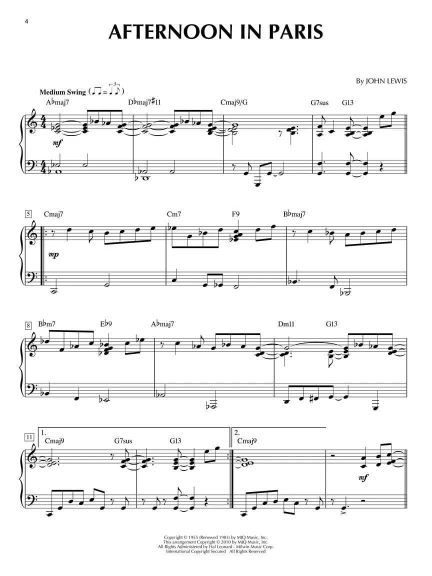 The Best Jazz Piano Solos Ever | Recueil de partitions piano solo avec 80 standards de jazz de Miles Davis, Thelonious Monk et autres légendes | Songbook piano jazz pour étude et répertoire