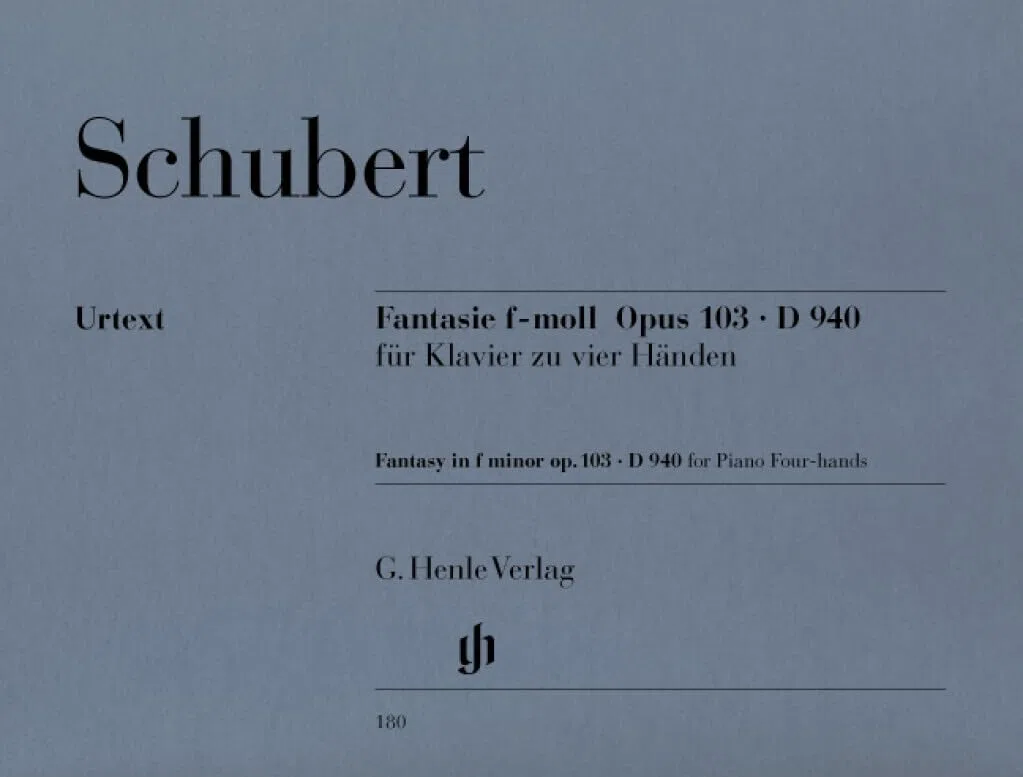 Fantaisie Op.103 D940 fa min. - Piano 4Ms